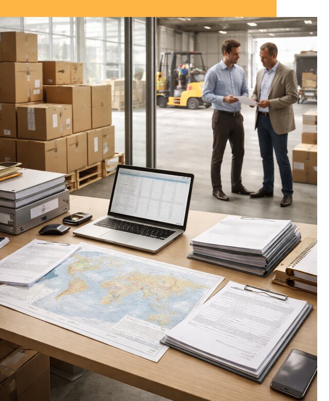 Международные перевозки для юридических лиц от 87414 руб