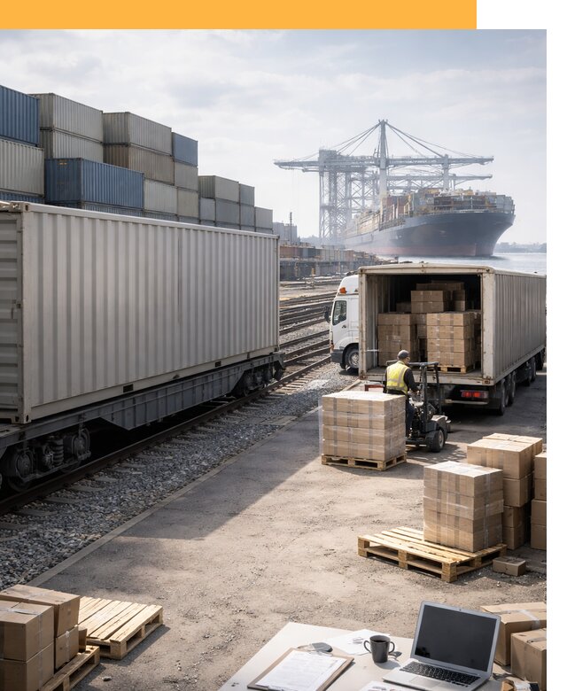 Мультимодальные перевозки грузов по миру от 46278 руб