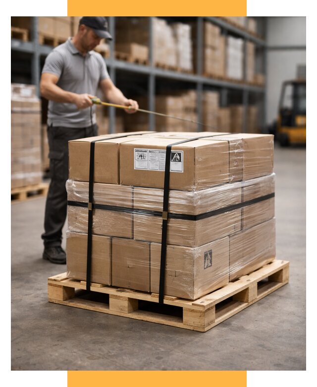 Упаковка и паллетирование грузов от 3599 р. | СетСервис-Чбк