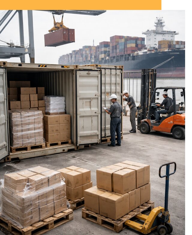 Контейнерные перевозки из Китая под ключ от 123408 руб/контейнер