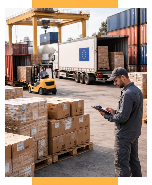 Доставка грузов из Европы от 12341 р., логистика СетСервис-Чбк