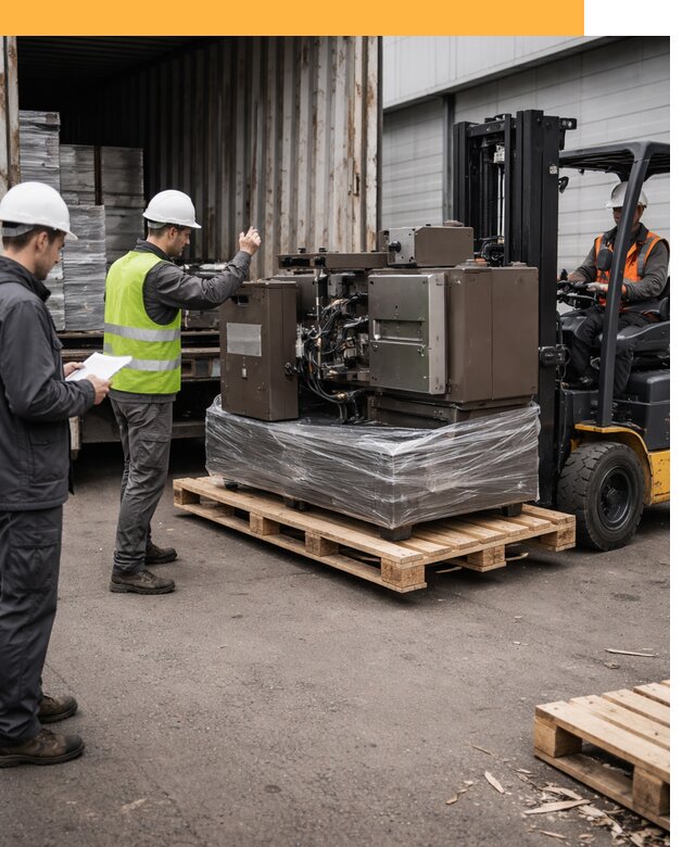 Доставка промышленного оборудования из Европы от 46278