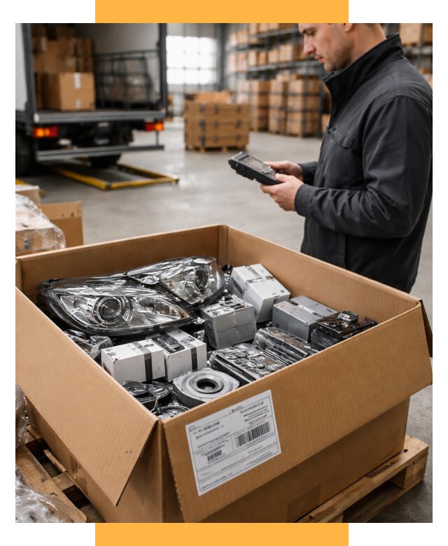 Доставка автозапчастей из Европы под ключ от 12855 р. | СетСервис-Чбк