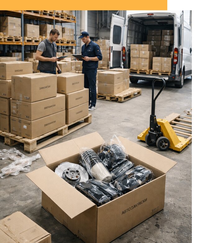 Доставка автозапчастей из Европы от 12855 руб быстро и надёжно