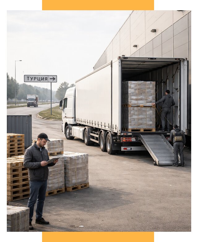 Автоперевозки и доставка фурой из Турции от 123408 р. | СетСервис-Чбк