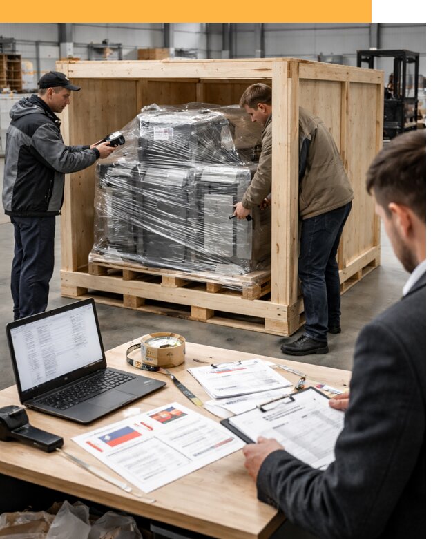 Доставка промышленного оборудования из США от 66846 руб