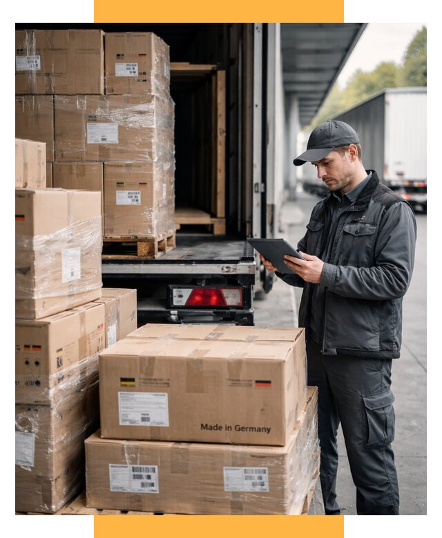 Доставка грузов из Германии от 46278 р. быстро - СетСервис-Чбк