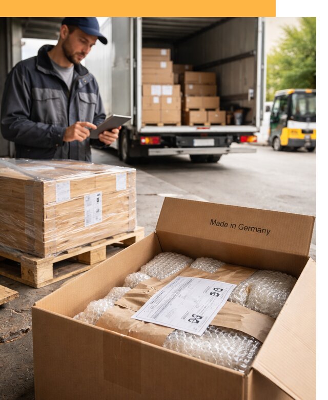 Доставка грузов из Германии от 46278 руб с таможенным оформлением