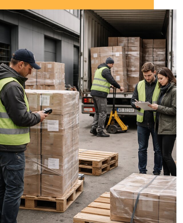 Доставка грузов из Польши: морем, авто и авиа от 7713