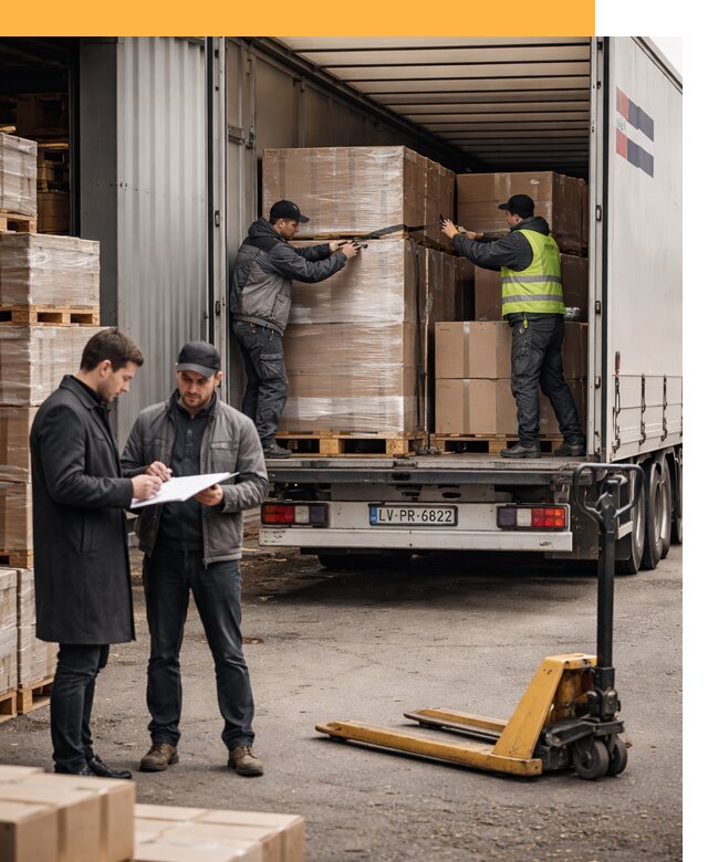 Автоперевозки из Латвии — международная доставка от 77130