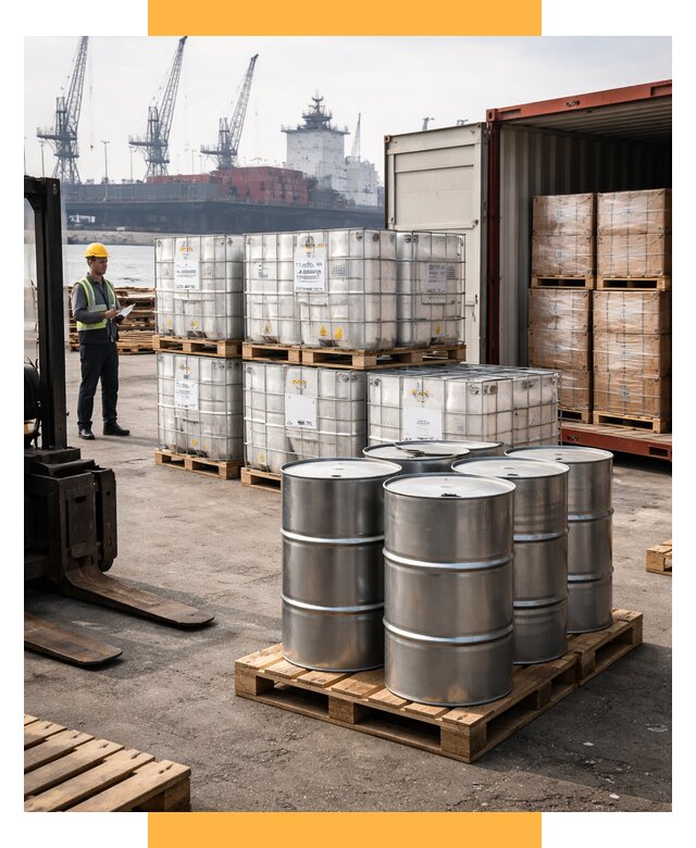 Доставка химического сырья из Индии от 257100 р. | СетСервис-Чбк