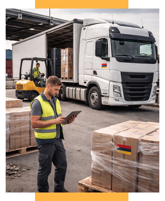 Автоперевозки из Армении от 97698 р. — услуги СетСервис-Чбк