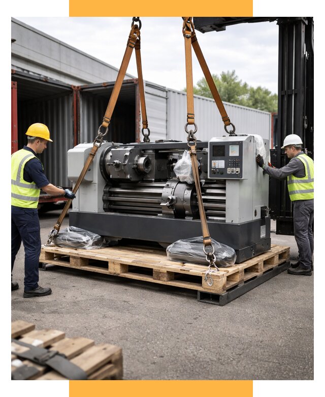 Перевозка станков и таможня от 61704 р. | СетСервис-Чбк логистика