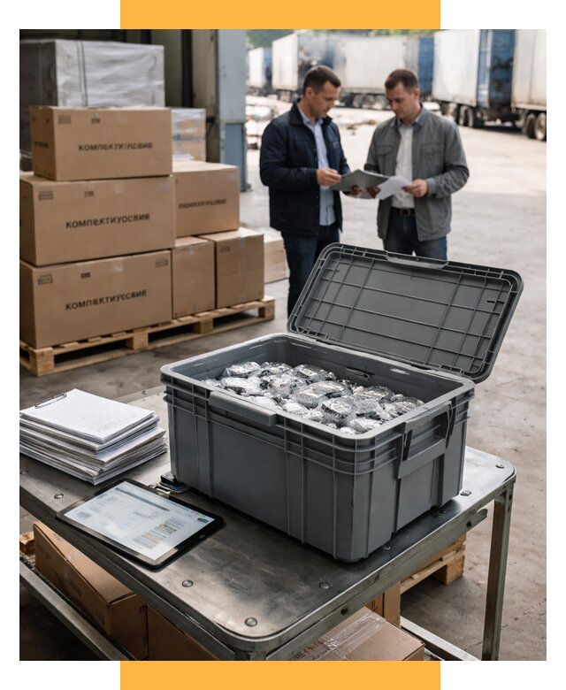 Перевозка комплектующих из Китая от 6685 р. | СетСервис-Чбк