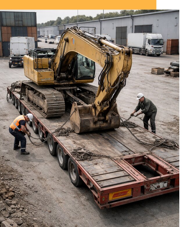 Перевозка спецтехники по России и миру от 46278 руб