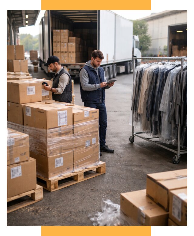 Перевозка и доставка одежды из Китая от 7713 р., СетСервис-Чбк