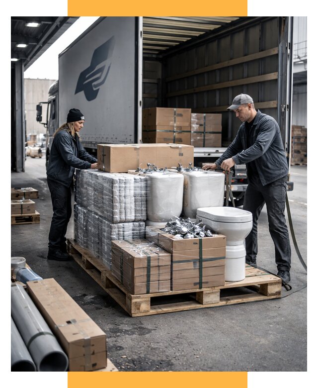 Перевозка сантехники под ключ от 1851 р. | СетСервис-Чбк