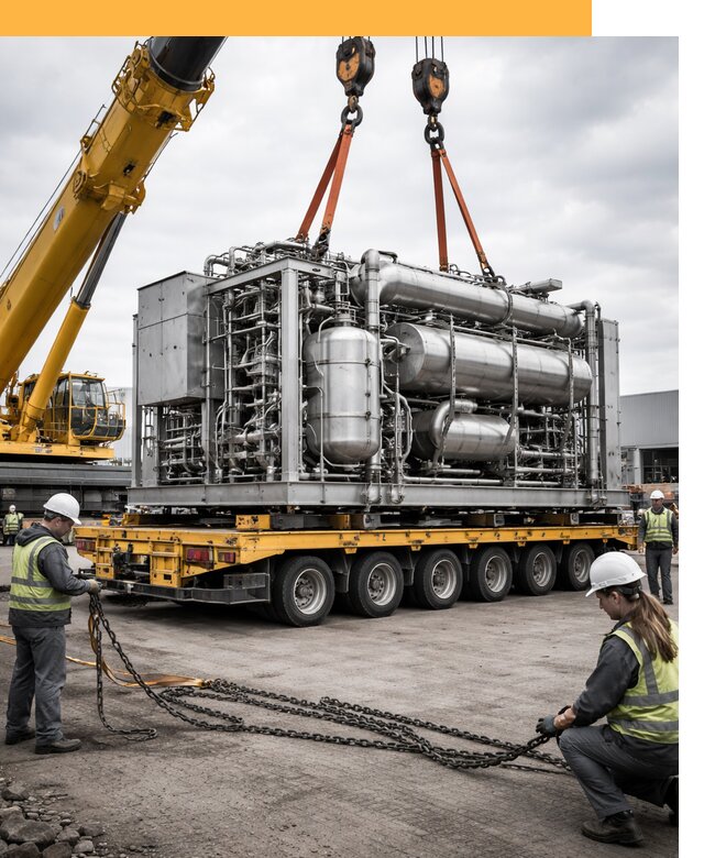 Перевозка тяжеловесных грузов по миру от 154260 руб