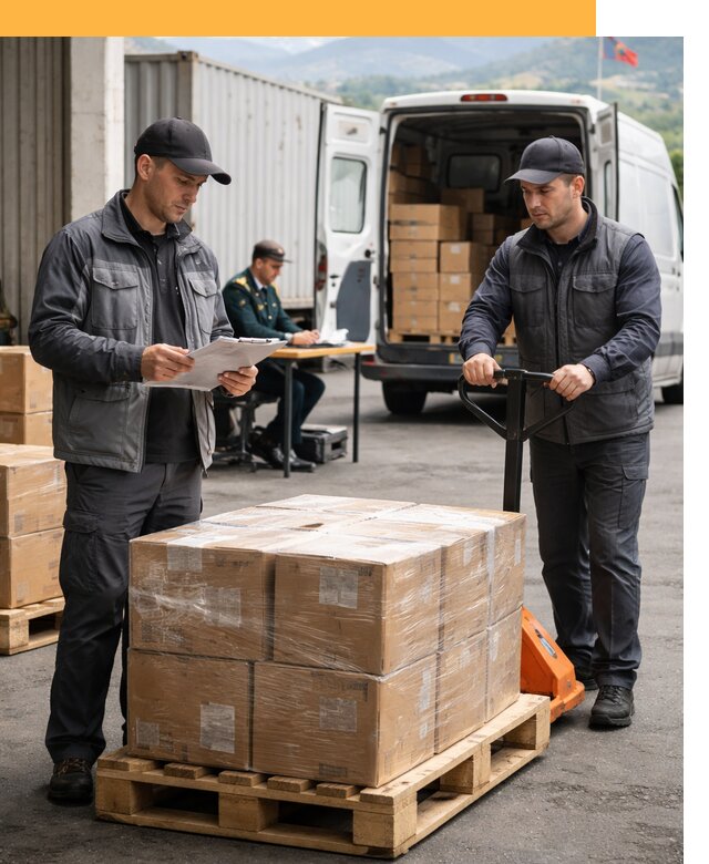 Доставка грузов через Армению, быстрая таможенная очистка от 25710