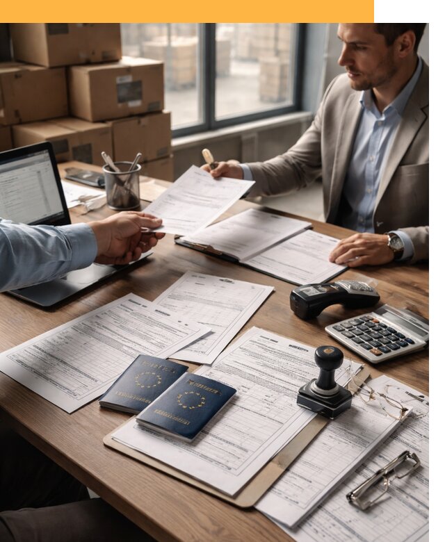 Таможенное оформление грузов из Европы от 8741 руб