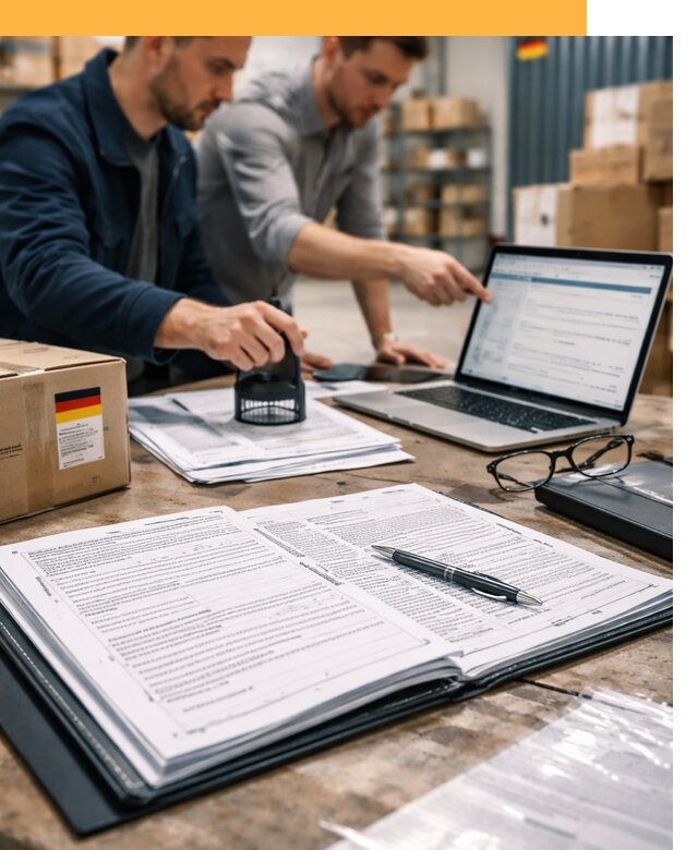 Таможенное оформление грузов из Германии от 9256 руб.