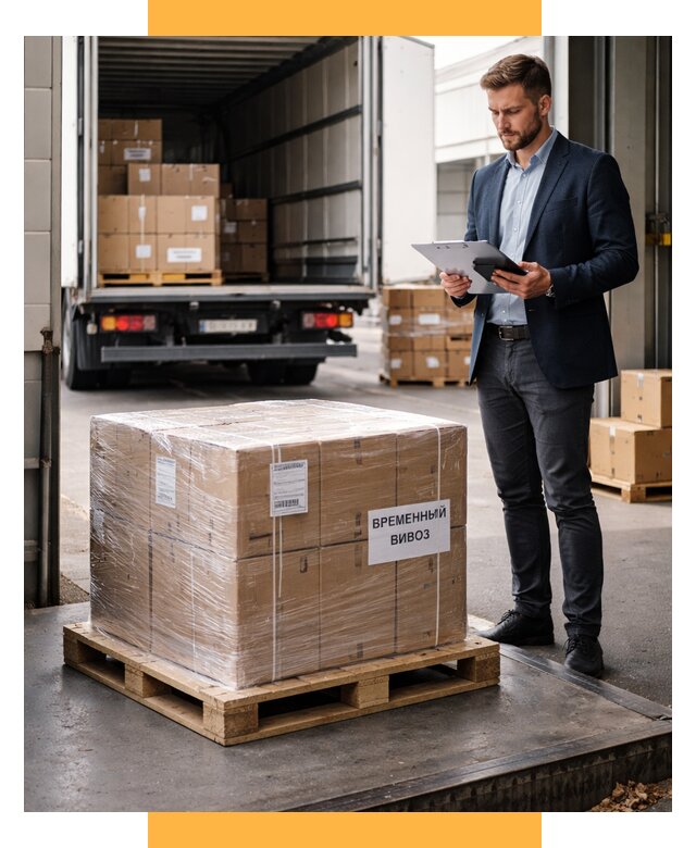 Временный вывоз товаров под ключ от 8227 р. | СетСервис-Чбк