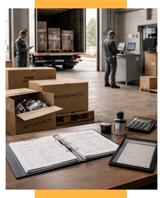 Таможенное оформление автозапчастей под ключ от 8741 р., СетСервис-Чбк