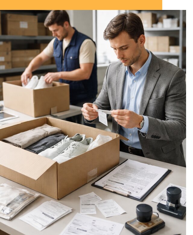 Таможенное оформление одежды и обуви по выгодной цене от 6685 руб