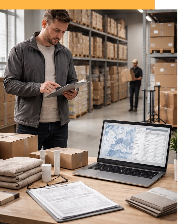 Закупка товаров в Европе под ключ: доставка, таможня от 7713 руб