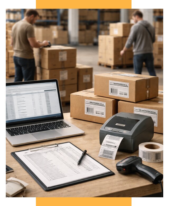 Маркировка импортных товаров от 4628 р. под ключ, СетСервис-Чбк